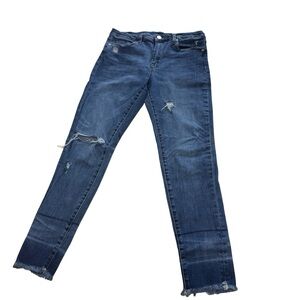 Blank NYC Skinny Jeans Distressed Size 30